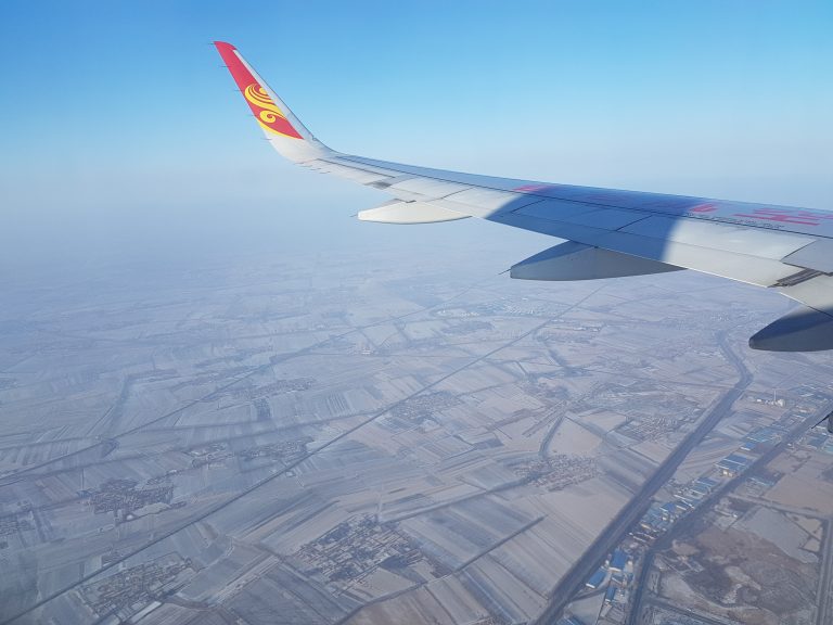 View of Harbin, China from the air