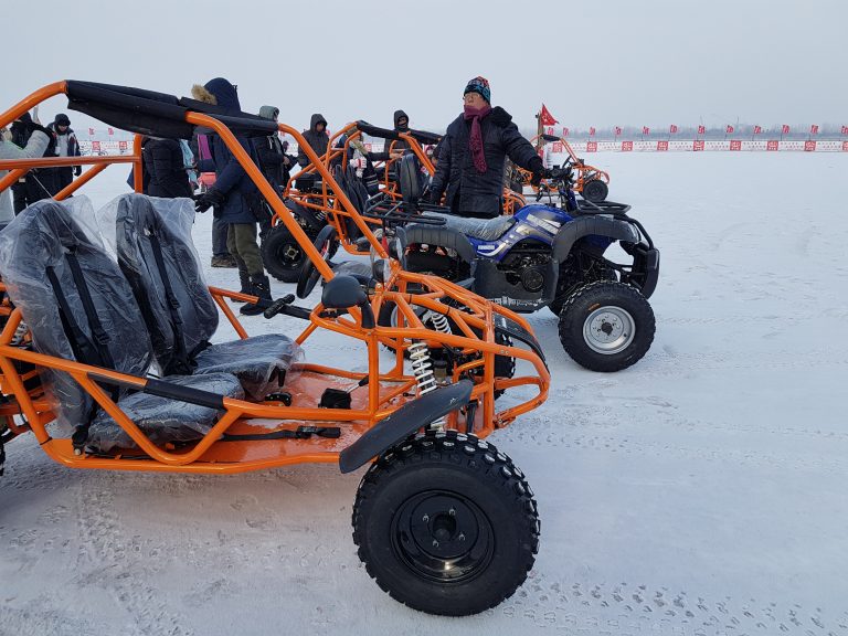 Ice ATV in Harbin, China