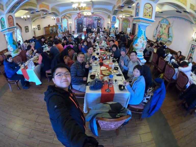 Traditional Russian restaurant in Harbin