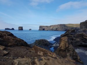 Dyrhólaey - view of lava arch