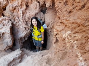 On the way down to Mooney Falls - Havasupai, AZ