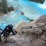 On the way to Mooney Falls - Havasupai, AZ