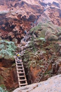 On the way to Mooney Falls - Havasupai, AZ