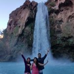 My friends and I at Havasu Falls