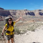 View of Grand Canyon at the end of the hike