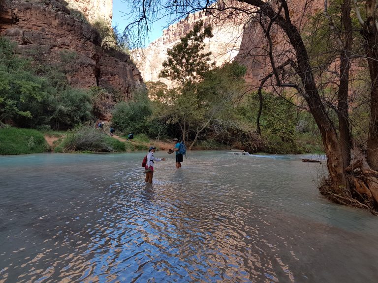 water crossings - Havasupai, AZ