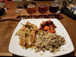 Dinner and drinks at Glenwood Canyon Brewing