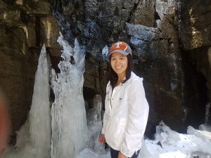 Inside The Grottos ice cave