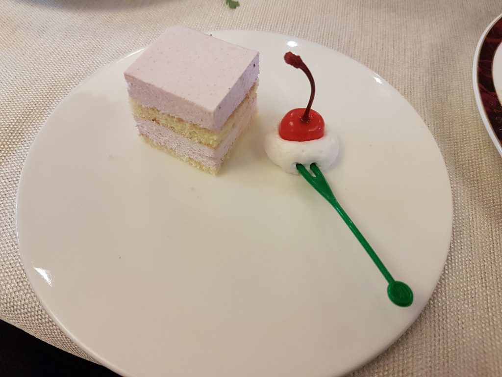 Russian dessert at Volga Manor, Harbin, China