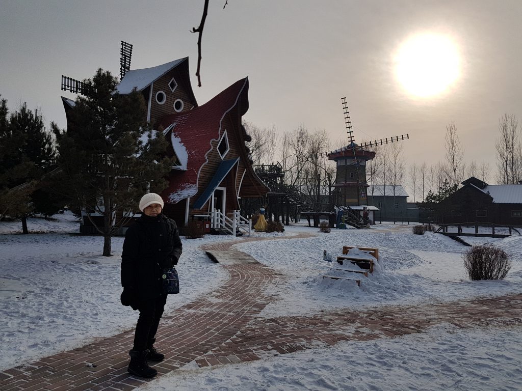 Fairy tale area at Volga Manor, Harbin, China