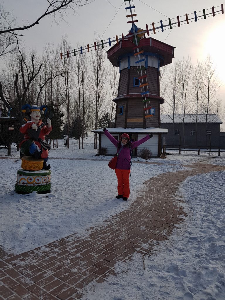 Fairy tale area at Volga Manor, Harbin, China