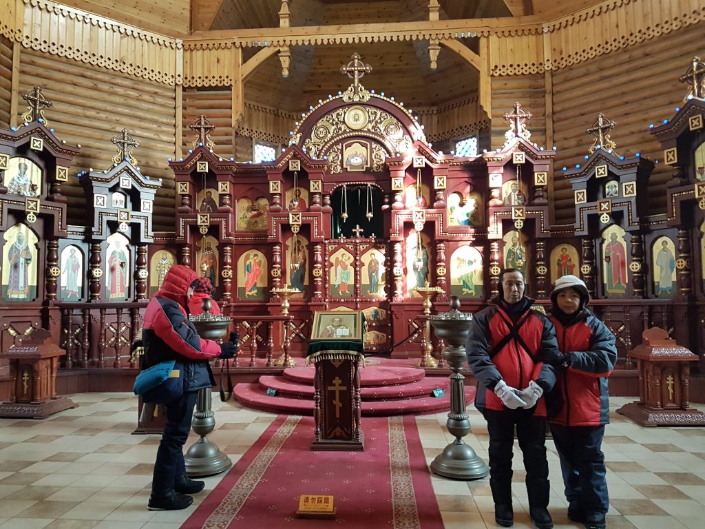 Inside St. Nicholas Cathedral, Volga Manor