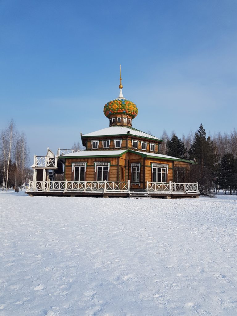 Russian architecture at Volga Manor, Harbin, China