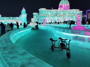 Harbin Snow Ice Festival - the world's largest ice festival in Harbin, China