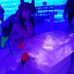 Ice bar inside Harbin Ice Festival