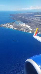 View of Big Island From Southwest