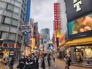 Shibuya streets of Tokyo